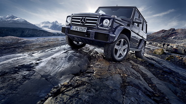 Mercedes-Benz Classe G 2015 - Noir - 3/4 avant gauche