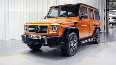 Mercedes-Benz Classe G 2015 - Orange - 3/4 avant gauche