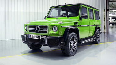 Mercedes-Benz Classe G 2015 - Vert - 3/4 avant gauche