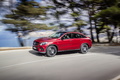 Mercedes-Benz GLE Coupé 450 AMG - Rouge - Profil gauche dynamique