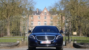 Mercedes-Benz S500 Plug-In Hybrid - Bleue - Face avant 2