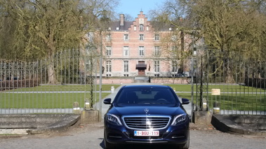 Mercedes-Benz S500 Plug-In Hybrid - Bleue - Face avant