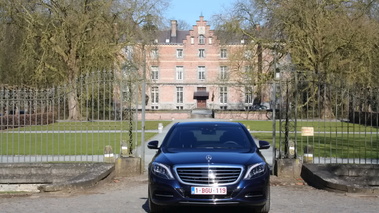 Mercedes-Benz S500 Plug-In Hybrid - Bleue - Face avant