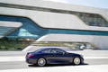 Mercedes-Benz S65 AMG Coupé - Bleu - profil droit dynamique