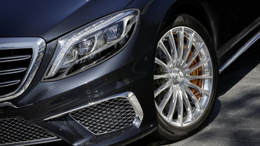 Mercedes-Benz S65 AMG - noire - détail avant