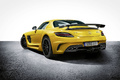 Mercedes-Benz SLS AMG Black Series - jaune - 3/4 arrière gauche