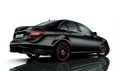 Mercedes C63 AMG Performance Studio Edition - noir - 3/4 arrière droit