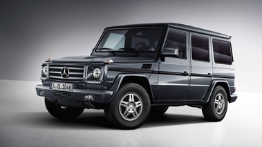 Mercedes Classe G 2013 - noir - 3/4 avant gauche