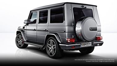 Mercedes Classe G63 AMG  - gris - 3/4 arrière gauche