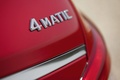 Mercedes CLS Shooting Break rouge logo 4matic