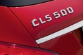 Mercedes CLS Shooting Break rouge logo CLS 500