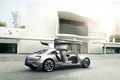 Mercedes F125 Gullwing Concept 3/4 arrière droit portes ouvertes