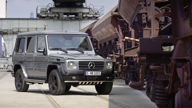 Mercedes G500 Edition Select anthracite 3/4 avant droit