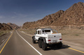 Mercedes G63 AMG 6x6 - blanc - 3/4 arrière gauche