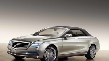 Mercedes Ocean Drive Concept beige 3/4 avant gauche capoté