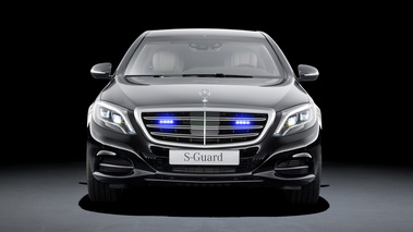 Mercedes S600 Guard - Noire - Face avant