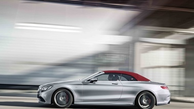 Mercedes S63 AMG Cabriolet gris filé