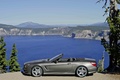 Mercedes SL500 anthracite mate profil vue de haut