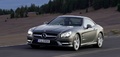 Mercedes SL500 R231 anthracite mate 3/4 avant gauche fermé travelling