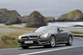 Mercedes SL500 R231 anthracite mate 3/4 avant gauche travelling penché 2