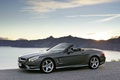 Mercedes SL500 R231 anthracite mate 3/4 avant gauche