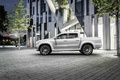 Mercedes X-Class blanc profil
