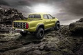 Mercedes X-Class vert 3/4 arrière droit