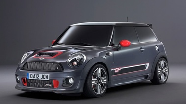 Mini John Cooper Works GP - grise - 3/4 avant gauche