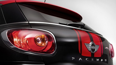 Mini Paceman JCW - rouge - détail partie arrière