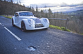 Morgan Aero Coupé - gris - 3/4 avant droit, dynamique