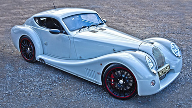 Morgan Aero Coupé - gris - 3/4 avant droit