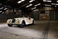 Morgan Roadster Sport blanc 3/4 avant gauche