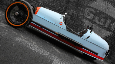 Morgan Threewheeler Gulf Edition - profil gauche