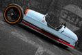 Morgan Threewheeler Gulf Edition - profil gauche