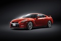 Nissan GT-R 2014 - rouge - 3/4 avant gauche