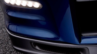 Nissan GT-R Track Pack - bleue - lèvre bouclier avant
