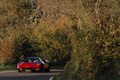 Pagani Huayra bordeaux 3/4 avant gauche