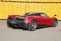 Pagani Huyara bordeaux 3/4 arrière droit