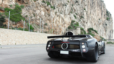 Pagani Zonda F Roadster carbone 3/4 arrière droit 3