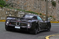  Pagani Zonda F Roadster carbone 3/4 arrière droit penché