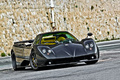 Pagani Zonda F Roadster carbone 3/4 avant droit penché 3