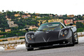 Pagani Zonda F Roadster carbone face avant penché 2