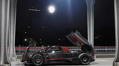 Pagani Zonda F Roadster ClubSport carbone profil ouvrants