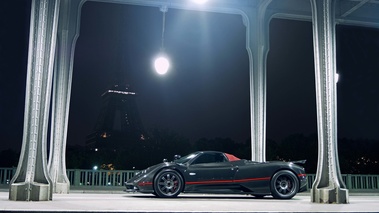 Pagani Zonda F Roadster ClubSport carbone profil