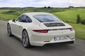 Porsche 911 50 - grise - 3/4 arrière gauche dynamique
