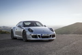 Porsche 911 Carrera 4 GTS - Grise - 3/4 avant droit