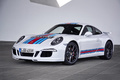 Porsche 911 Carrera S Martini Racing - Blanche - 3/4 avant gauche