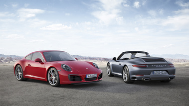 Porsche 911 Facelift - coupé et cabrio