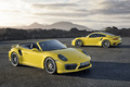 Porsche 911 Turbo - Jaune - Coupé et cabriolet