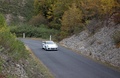 Porsche 991 GT3 RS blanc 3/4 avant droit vue de haut